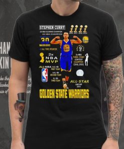 Stephen Curry Golden State Warriors NBA MVP shirt