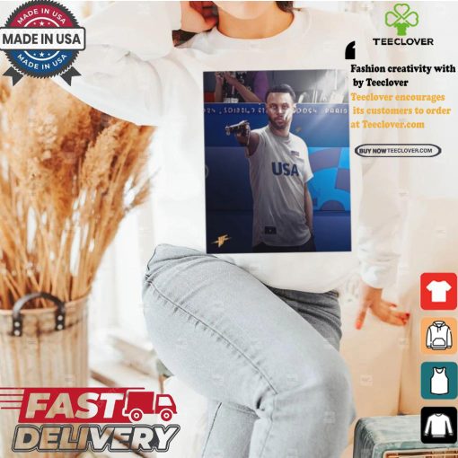 Stephen Curry Olympic Shooters Shoot 2024 T shirts