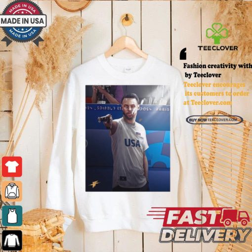 Stephen Curry Olympic Shooters Shoot 2024 T shirts