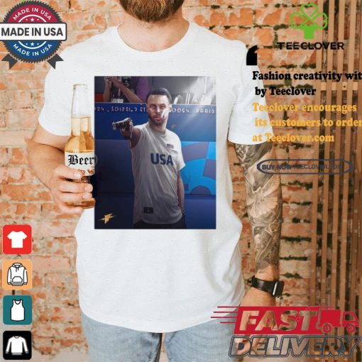 Stephen Curry Olympic Shooters Shoot 2024 T shirts