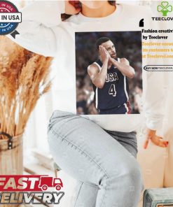 Stephen Curry USA Men’s Basketball Night Night Take Home The Gold In Olympic Paris 2024 T shirts