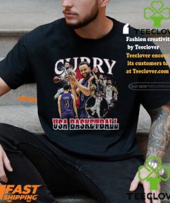 Stephen Curry Usa Basketball Stadium Essentials 2024 Summer Olympics Team Crossroads T shirt