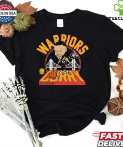 Stephen Curry caricature Warriors signature shirt