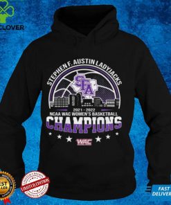Stephen F. Austin Ladyjacks 2022 NCAA WAC Women's Basketball Graphic U T shirt