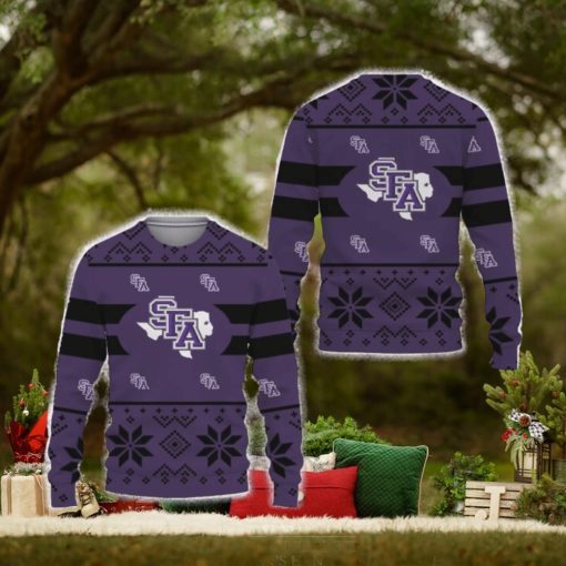 Stephen F. Austin Lumberjacks New Uniforms Unisex 3D Sweater Christmas For Fan Gift