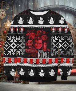 Stephen King Ugly Christmas Sweater, Stephen King Movie Sweatshirt, Horror Book Fans Gift, Bookish Sweatshirt, Christmas Present