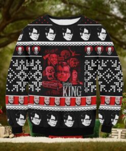 Stephen King Ugly Christmas Sweater, Stephen King Movie Sweatshirt, Horror Book Fans Gift, Bookish Sweatshirt, Christmas Present