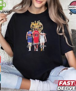 Stephen curry michael Jordan caitlin clark NBA stars mvp shirt