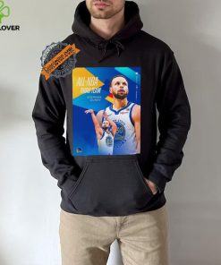 Stephen curry of golden state warriors has been selected to the 2023 2024 all nba third team shirt