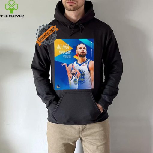 Stephen curry of golden state warriors has been selected to the 2023 2024 all nba third team shirt