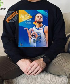Stephen curry of golden state warriors has been selected to the 2023 2024 all nba third team shirt