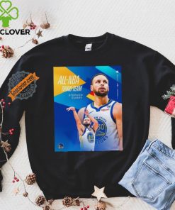 Stephen curry of golden state warriors has been selected to the 2023 2024 all nba third team shirt