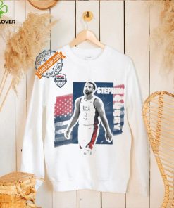 Stephen curry usa basketball stadium essentials unisex 2024 summer olympics player cutout shirt