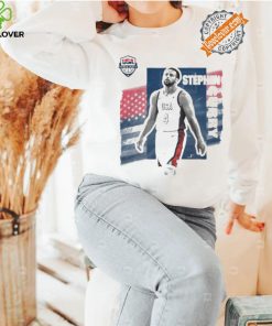 Stephen curry usa basketball stadium essentials unisex 2024 summer olympics player cutout hoodie, sweater, longsleeve, shirt v-neck, t-shirt