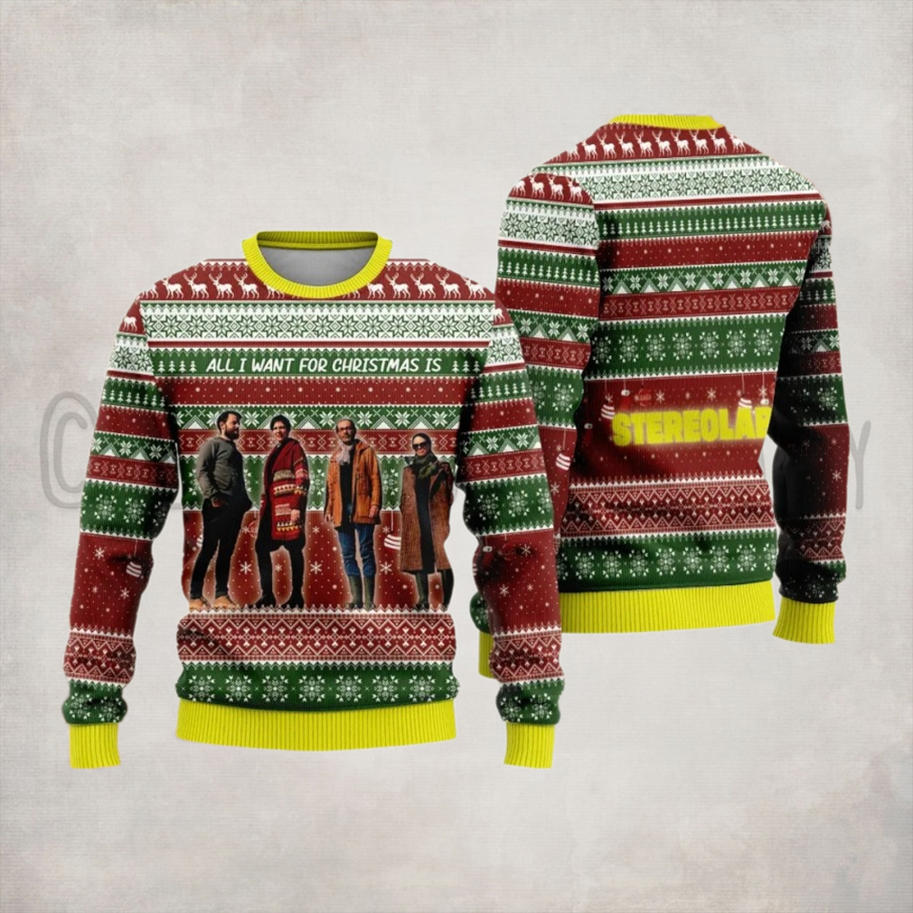 Stereolab Band Ugly Christmas Sweater Stereolab Band Ugly Christmas Sweater