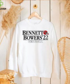 Stetson Bennett IV And Brock Bowers 2022 Georgia Bulldogs Shirt