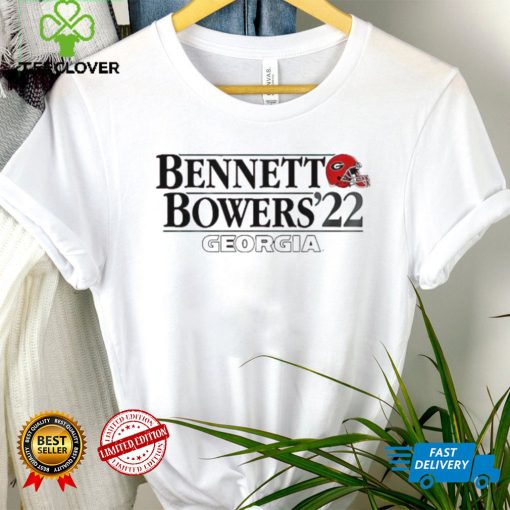 Stetson Bennett IV And Brock Bowers 2022 Georgia Bulldogs Shirt