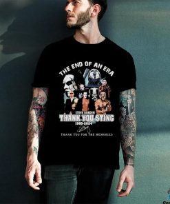 Steve Borden The End Of An Era Thank You Sting T Shirt 3 Steve Borden The End Of An Era Thank You Sting T Shirt