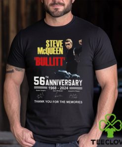 Steve McQueen Bullitt 56th Anniversary 1968 – 2024 Thank You For The Memories T Shirt