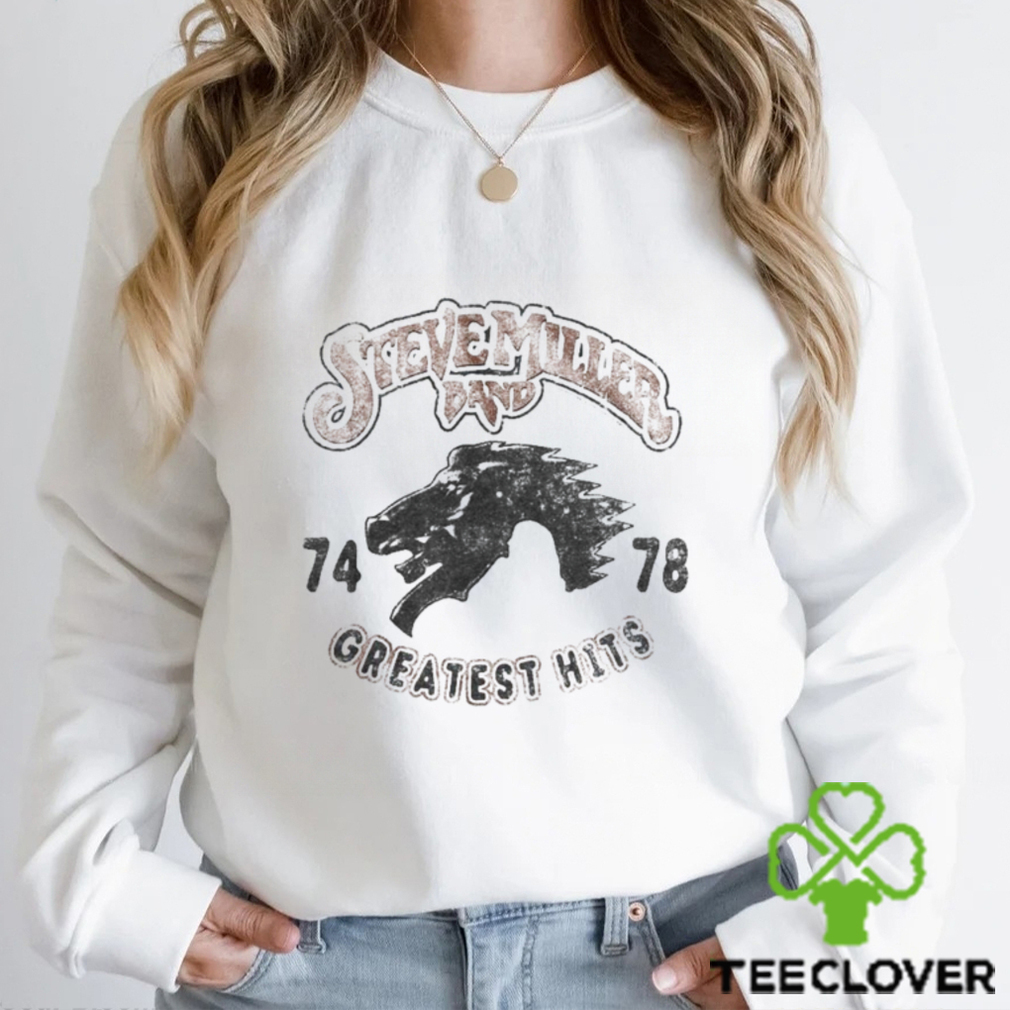 Steve Miller Band T Shirt Greatest Hits 74 78 Pegasus Album Shirts Unisex Steve Miller Band T Shirt Greatest Hits 74 78 Pegasus Album Shirts Unisex