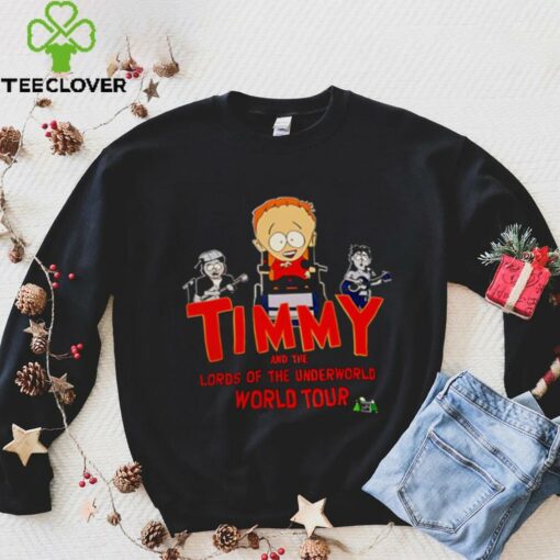 Steve Timmy and the Lords of the underworld tour shirt
