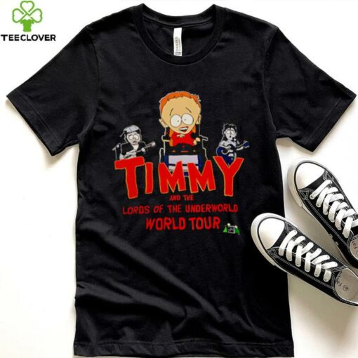 Steve Timmy and the Lords of the underworld tour shirt