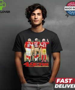 Steve Young, Joe Montana And Brock Purdy San Francisco 49ers Skyline Signatures Shirt