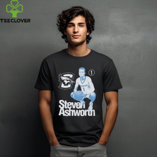 Steven Ashworth Creighton Basketball Cartoon T Shirt