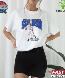 Steven Ashworth Creighton Bluejays splash player graphic shirt