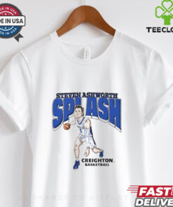 Steven Ashworth Creighton Bluejays splash player graphic shirt