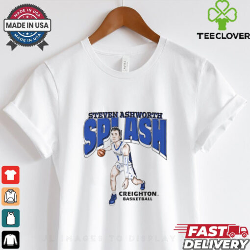 Steven Ashworth Creighton Bluejays splash player graphic shirt