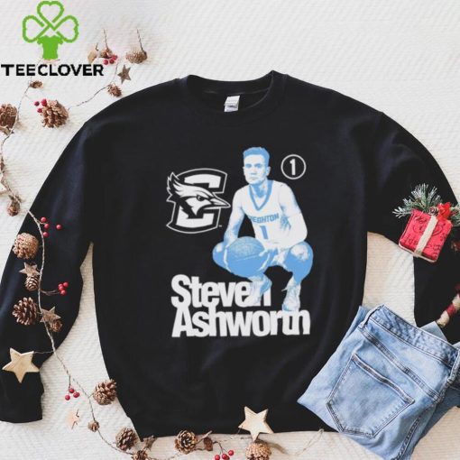 Steven Ashworth Creighton basketball cartoon shirt