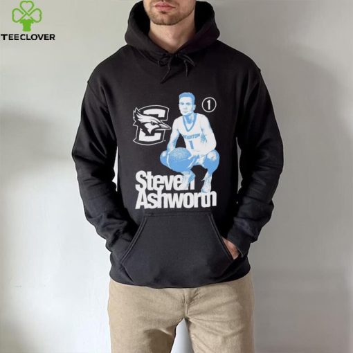 Steven Ashworth Creighton basketball cartoon shirt