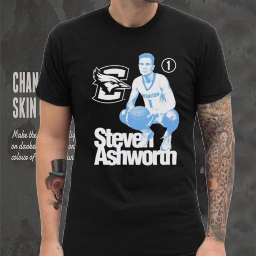 Steven Ashworth Creighton basketball cartoon shirt