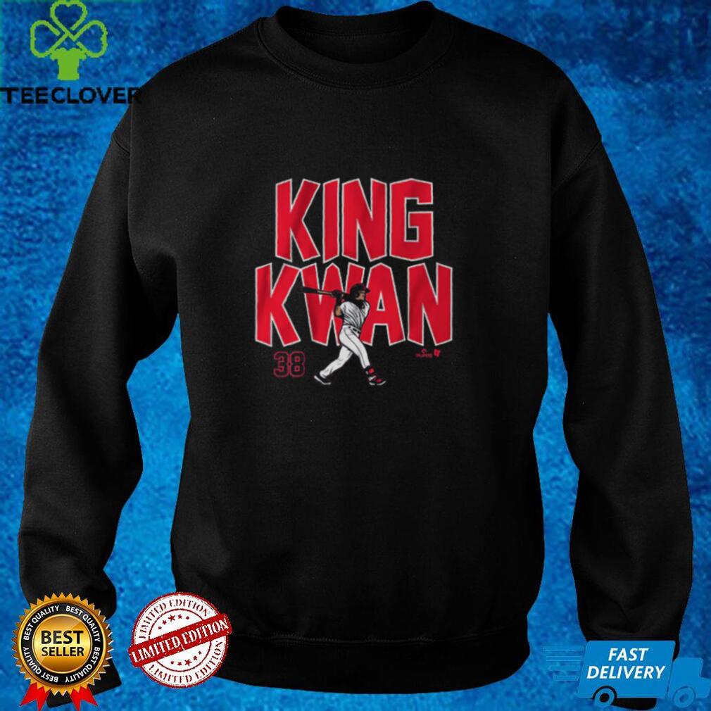 Steven Kwan_ King Kwan Shirt + Hoodie, CLE   MLBPA Licensed