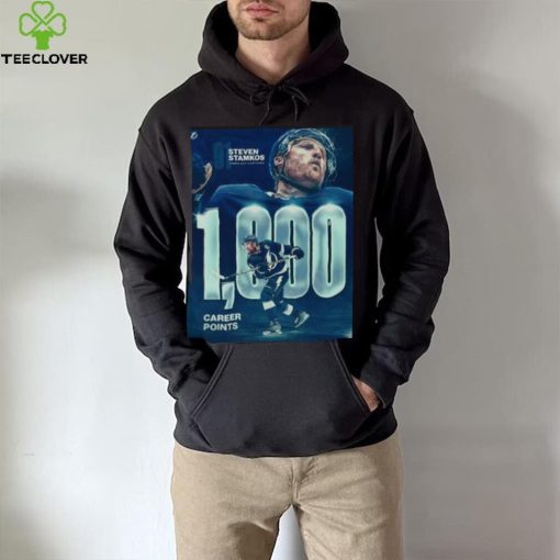 Steven Stamkos 1000 Career Points With Tampa Bay Lightning Nhl hoodie, sweater, longsleeve, shirt v-neck, t-shirt