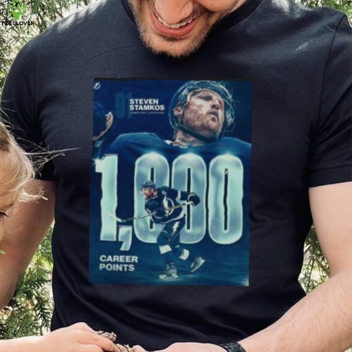 Steven Stamkos 1000 Career Points With Tampa Bay Lightning Nhl hoodie, sweater, longsleeve, shirt v-neck, t-shirt