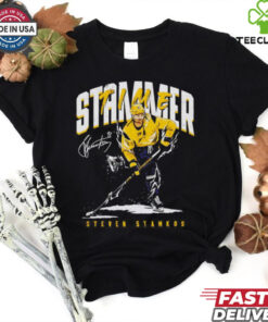 Steven Stamkos Nashville Predators NHL hockey stammer time signature vintage shirt