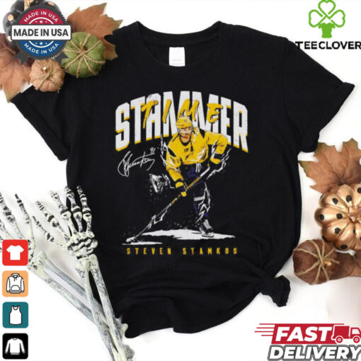 Steven Stamkos Nashville Predators NHL hockey stammer time signature vintage shirt