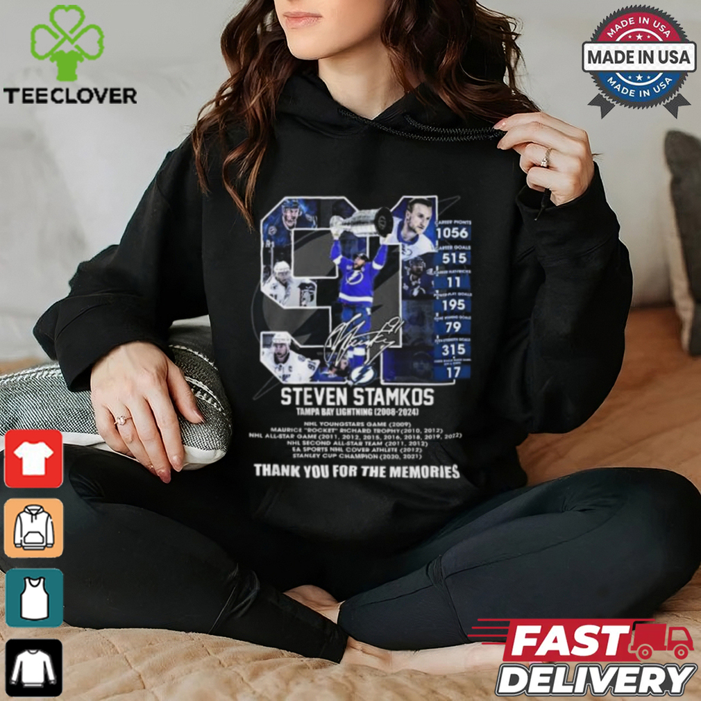 Steven Stamkos Tampa Bay Lightning 2008 2024 Thank You For The Memories T Shirt Steven Stamkos Tampa Bay Lightning 2008 2024 Thank You For The Memories T Shirt
