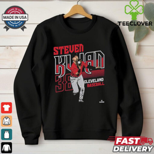 Steven kwan cleveland player name shirt