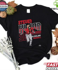 Steven kwan cleveland player name shirt