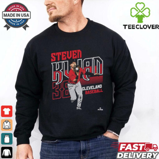 Steven kwan cleveland player name shirt