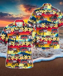 Stevensville, Michigan, Lincoln Township Fire Department Hawaiian Shirt Special Edition Aloha Shirt