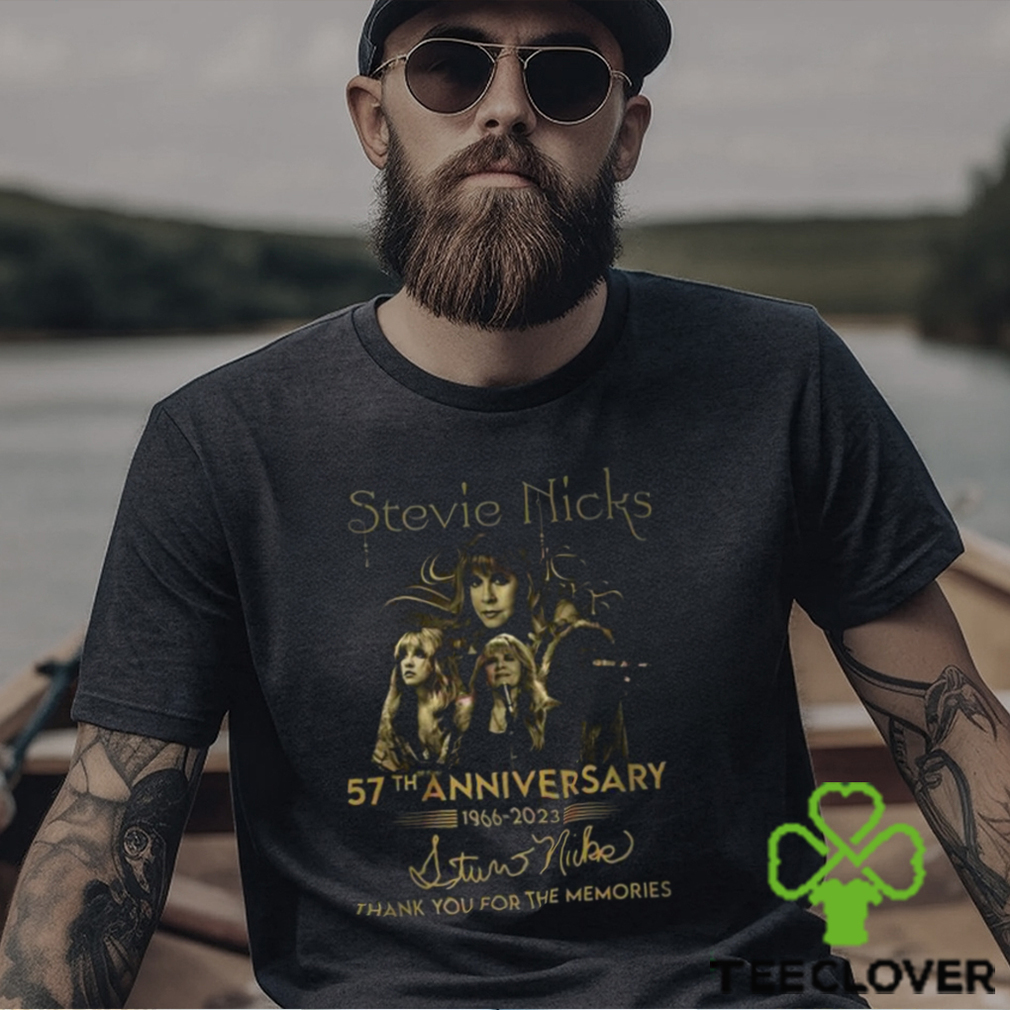 Stevie Nicks Signature 57Th Anniversary 1966 2023 T Shirt Stevie Nicks Signature 57Th Anniversary 1966 2023 T Shirt