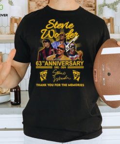 Stevie Wonder 63rd Anniversary 1961 2024 Thank You For The Memories T Shirt