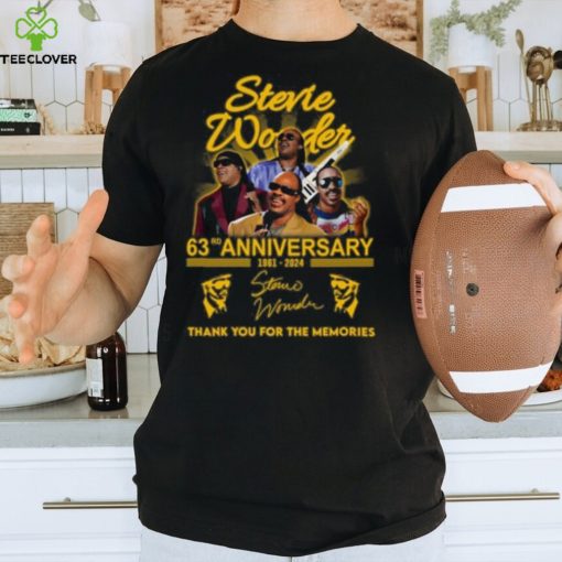 Stevie Wonder 63rd Anniversary 1961 2024 Thank You For The Memories T Shirt