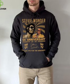 Stevie Wonder 64th Anniversary 1961 2025 Thank You For The Memoreis T Shirt