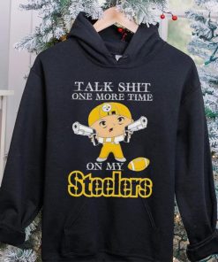 Stewie talk shit one more time on my Pittsburgh Steelers shirt