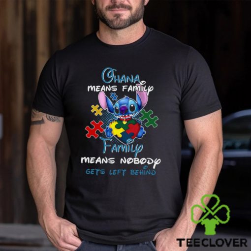 Stich Ohana Means Family   Autism Awareness Shirt, Sweatshirt